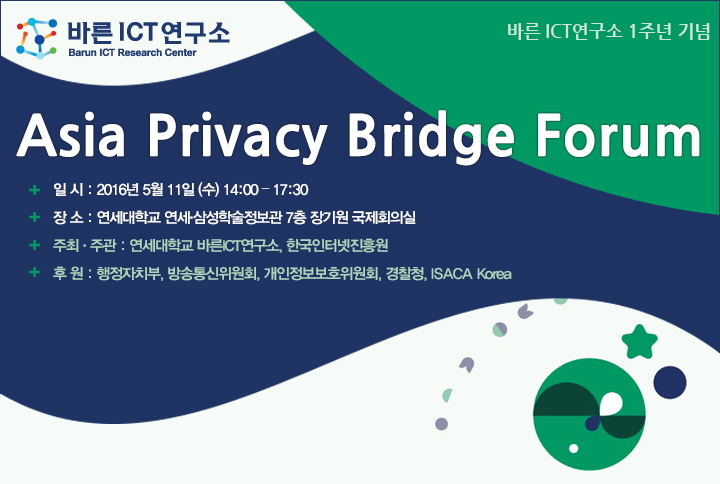 Asia Privacy Bridge Forum 2016