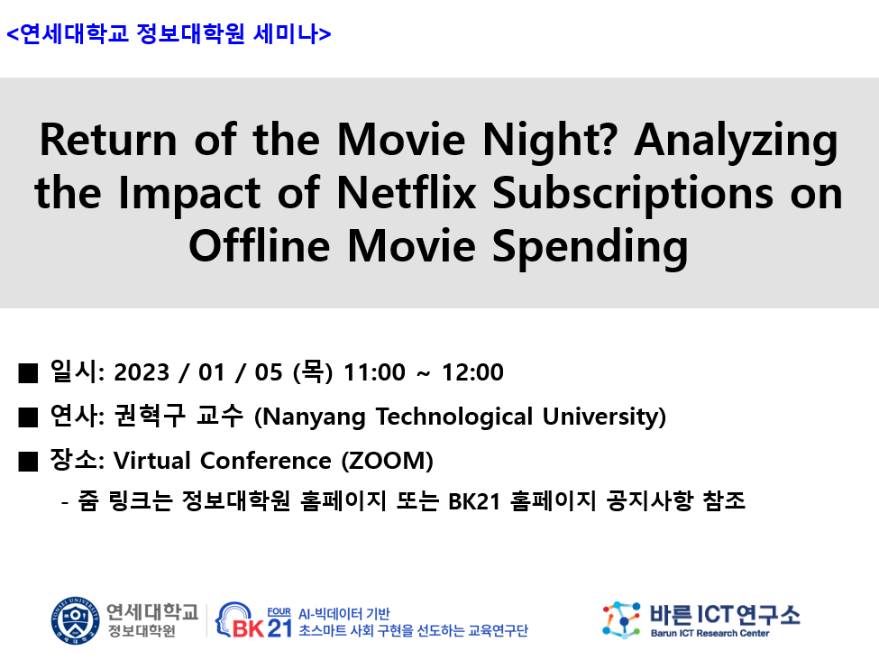 Return Of The Movie Night? Analyzing The Impact Of Netflix Subscriptions On Offline Movie Spending